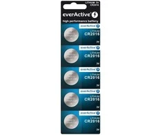 Ličio baterija everActive CR2016 5vnt.
