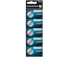Ličio baterija everActive CR2025 5vnt.