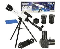 Mokomasis astronominis teleskopas vaikams ant trikojo