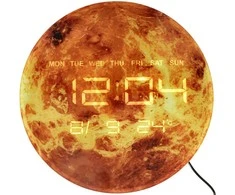 Planeta Marsas oranžinė 32cm kaina laikrodis