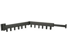 Teleskopinė prailginama sieninė pakaba 84 cm juoda