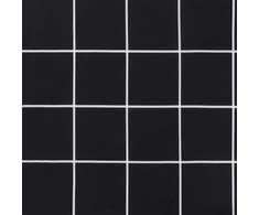 Išsklaidymo pagalvės 4 pcs Juodas raštuotas 50 x 50 cm