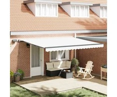 Ištraukiama markizė Balta 450 ×300 cm audinys