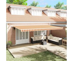 Ištraukiama markizė Geltona ir Oranžinė 600 × 300 cm
