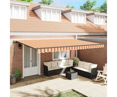 Ištraukiama markizė Geltona ir Oranžinė 500 × 300 cm