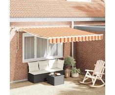 Ištraukiama markizė Geltona ir Oranžinė 300 x 250 cm