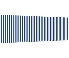 Ištraukiama markizė Mėlyna ir balta 400 x 200 cm