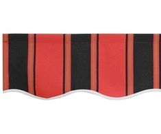 Ištraukiama markizė Oranžinė ir ruda 350 x 250 cm