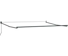 Ištraukiama markizė Raudona ir balta 400 × 300 cm