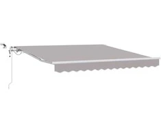 Ištraukiama markizė Šviesiai pilka 350 x 250 cm