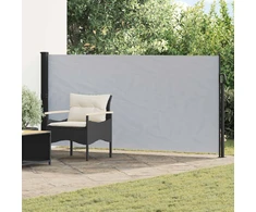 Ištraukiama šoninė užuolaida Pilka 600 x 160 cm Poliesteris