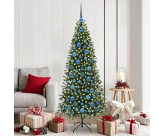 Kalėdinių Kraitės Rinkinys 120 vnt. 300 LED Šilta balta Ø 6 cm