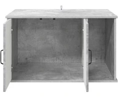 Katės namelis Betoninė 85 x 55 x 50 cm Apdirbta mediena