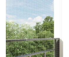 Katės Tinklelis Permatomas 4x3 m Nailonas