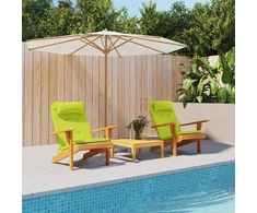 Kėdžių pagalvės Paprastas 2 pcs Ryškiai žalia 58 x 77 x 4,5 cm
