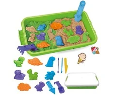 Kinetinio smėlio rinkinys XXL ZOO Safari 1,5kg