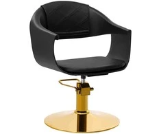 Activeshop Kirpyklos kėdė Gabbiano A364 Gold Juodas