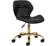 Activeshop Kosmetologinė meistro kėdutė QS-06G Juodas