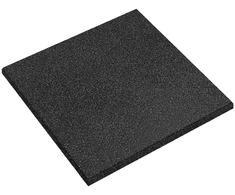 Kritimo apsaugos plytelės 6 pcs Juoda 50 x 50 cm Guma