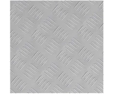 Laiptų danga Kvadrato 2 pcs Sidabro 40 x 40 cm Aliuminis