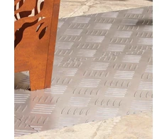 Laiptų danga Stačiakampio 4 pcs Sidabro 90 x 40 cm Aliuminis