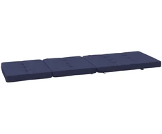 Lauko pagalvė 2 pcs Jūrinė mėlyna 180 x 55 x 7 cm Audinys