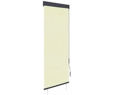 Lauko roletas, kreminės spalvos, 60x250cm