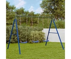 Lauko sūpynių komplektas su 3 sūpynėmis