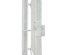 Lauko voljeras šunims, 760x760x185cm, galvanizuotas plienas