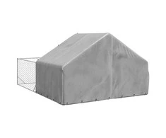 Lauko voljeras šunims su aptvaru, 5x3x1,9m, plienas