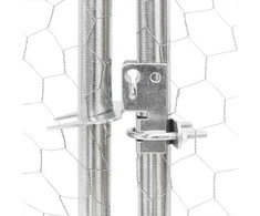 Lauko voljeras šunims su aptvaru, 7x3x1,9m, plienas