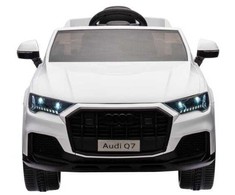 Lean Cars Akumuliatorinis automobilis Audi Q7 Baltas