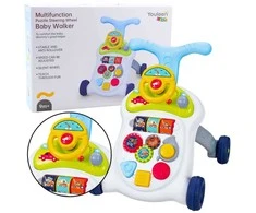 Lean Toys Vaikštynė, stumdukas su garsais