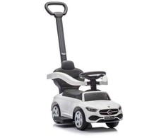 Lean Toys Paspiriamas automobilis Mercedes 3in1 baltas