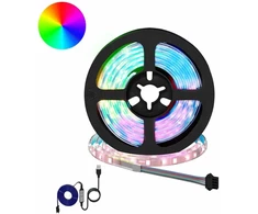 LED juosta 2 pcs Juoda ir permatoma 950 mm Varis ir plastikas