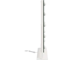 LED makiažo veidrodis Balta 44 x 10 x 53 cm Stiklas ir plienas