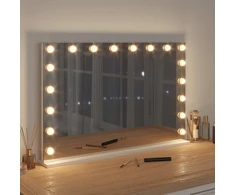 LED makiažo veidrodis Baltas 80 x 10 x 525 cm