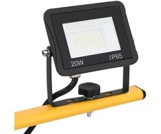 LED prožektorius su trikoju, šaltos baltos spalvos, 2x20W