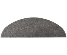 Lipnūs laiptų kilimėliai, 20vnt., pilki, 56x17x3cm