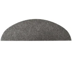 Lipnūs laiptų kilimėliai, 30vnt., pilki, 56x17x3cm