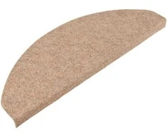 Lipnūs laiptų kilimėliai, 30vnt., smėlio, 65x22,5x3,5cm