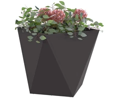 Lovelis Juoda 50 x 50 x 50 cm Plienas
