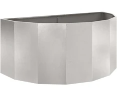 Lovelis Sidabro 120 x 60 x 50 cm Nerūdijantis Plienas