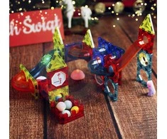 Magnetinis konstruktorius WOOPIE šviečiantis rutuliuko trasa 75vnt