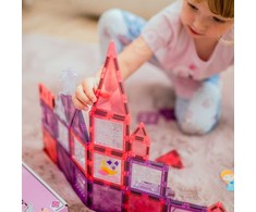 Magnetinių konstruktorių rinkinys Princesės Pilis WOOPIE 50vnt