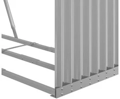 Malkų stovas, pilkas, 120x45x210cm, galvanizuotas plienas
