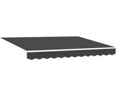 Markizės rėmas Antracitas 300 x 250 cm Poliesteris su PU danga