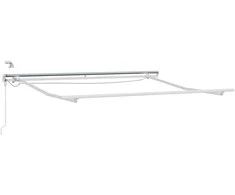 Markizės rėmas Balta 350 x 250 cm Aliuminis
