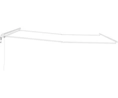 Markizės rėmas Balta 450 × 350 cm Aliuminis