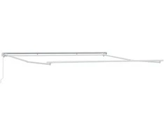 Markizės rėmas Balta 500 × 350 cm Aliuminis